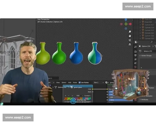 基于Blender的三维建模与动画创作软件探索与应用分析